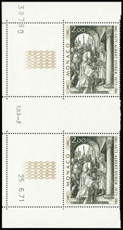 N°876A ERREUR Albert Dürer au lieu d'Albrecht, non