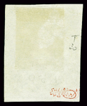 Type 30 A2/LO, gut gerandet mit gekreuzter blauer Aargauer
