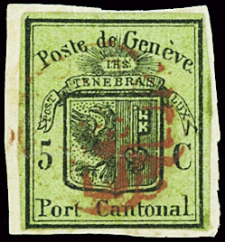 Grosser Adler, farbfrisch aber Lupenrand und mit waagrechter