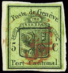 Grosser Adler, farbfrisch aber Lupenrand und mit waagrechter