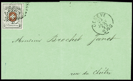 Neuenburg 5C, farbfrisch und ringsum sehr gut gerandet