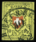 Type 18 B/LU, breitrandig, mit RHEINHECK "Vrophila"-Stempel