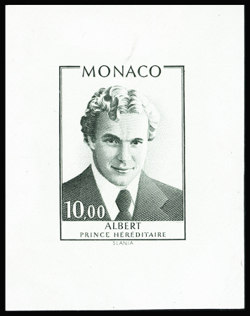 N°1189 Prince Albert, épreuve en vert foncé sur petit