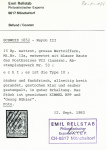 Type 10 breitrandig mit Bogenrand unten, gestochen