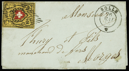 Type 26 B/RO gut gerandet und entwertet mit Rautee