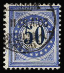 1878-1938 Sehr umfangreiches PORTOMARKEN Sammlung in