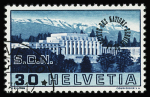 1918-50 Sammlung Dienstmarken und Genfer Ämter in ein