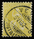 1862-81 SITZENDE HELVETIA GEZÄHNT : Spezialsammlung