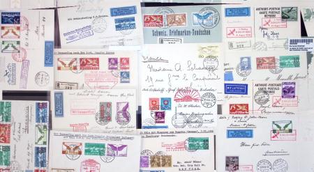 ca1930-50 Los von 76 Flupostbriefe in sehr guter Erhaltung,