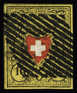 Type 1 B1/RO farbfrisch und breitrandig, besonders