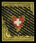 Type 1 B1/RO farbfrisch und breitrandig, besonders