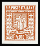 0,05Fr. to 1Fr., the complete set IMPERFORATE, never