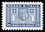1944 Fiscals "Marca da Bollo", set of four values,