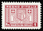 1944 Fiscals "Marca da Bollo", set of four values,