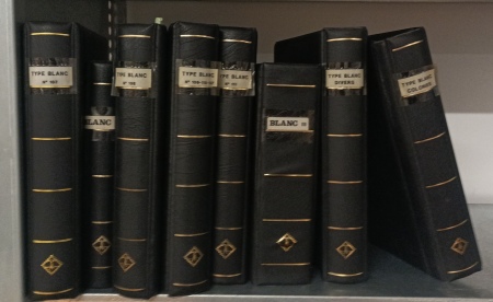 1900 TYPE BLANC : Solide collection en 8 albums avec