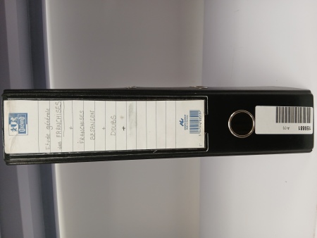 1754 - 1850 Collection de marques de franchise de Besançon