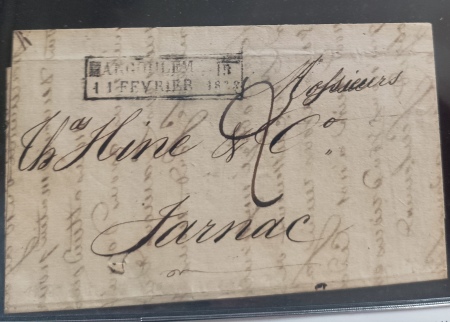 1800-1871, Sélection de 21 lettres, surtout préphila