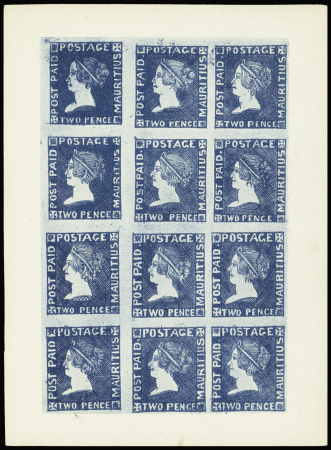 N°7 2p Bleu, émission Sherwin, réimpression de la planche