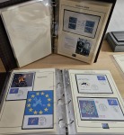 1951-1992 EUROPA CEPT, Collection en 2 classeurs sur