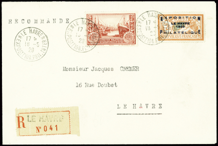 N°257A Exposition philatélique du Havre, obl. de l'expo