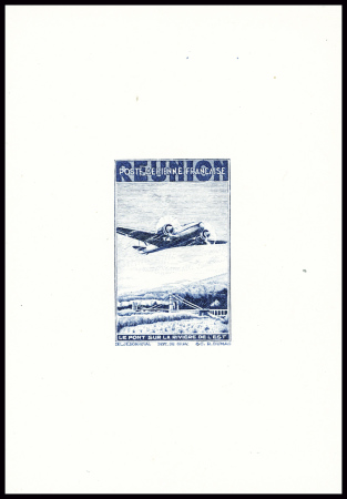 N°11 (1f) bleu, épreuve sans la faciale, TTB