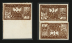 1942, Polish troops incorporated in the Soviet Army: die Briefmarkenausgabe