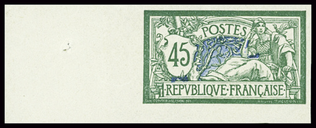 N°143b Merson 45c vert et bleu, ND, BDF, neuf *, TB