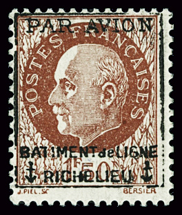 N°3 1f50 brun-rouge, neuf **, TB. Signé Scheller