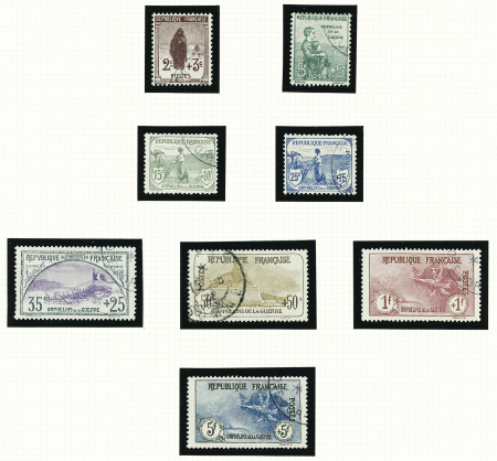 N°148/155 série complète au profit des Orphelins de