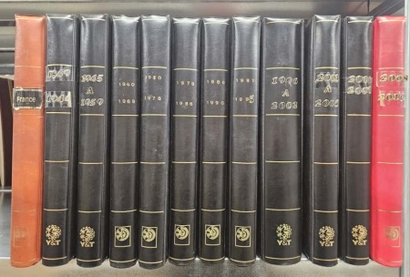 1849-2010, Collection de France obl. en 12 albums,