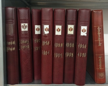 1885-1996, Collection de MONACO en 7 albums Lindner,