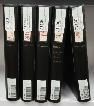 1929-1971 incroyable lot sur les semi-modernes de France,