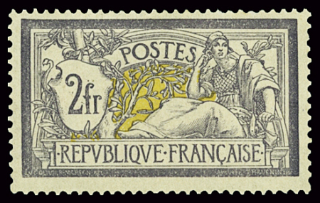 N°122 2fr Merson, neuf *, TB. Signé A.Brun