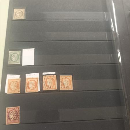 1849-1939, Sympathique ensemble de France avec stock