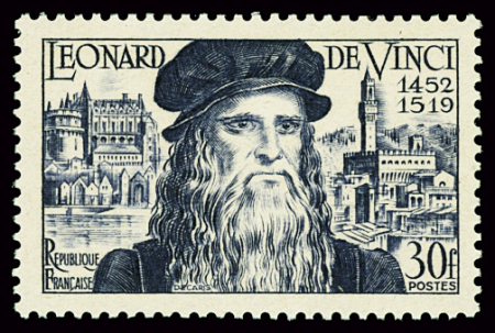 N°929 Léonard de Vinci, variété couleur Bleu Noir,