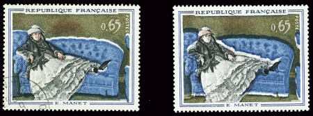 N°1319/1364/1531/1640 tableaux et vitraux, 5 timbres