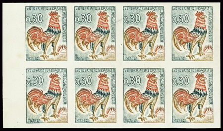 N°1331A 30c. Coq de Decaris, variété ND accidentel,