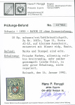Type 11 A2/LU mit kräftigem Farben, zentrisch mit blauer