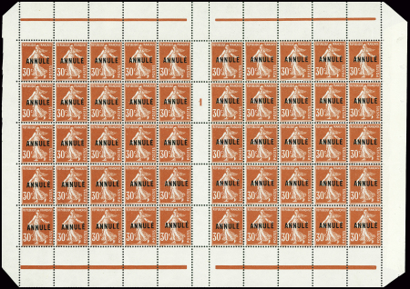 N°160-CI 1 en panneau de 50, millésime 1, neuf ** (*