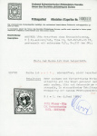 Orts-Post ohne Kreuzeinfassung, Type 11, farbfrisch,