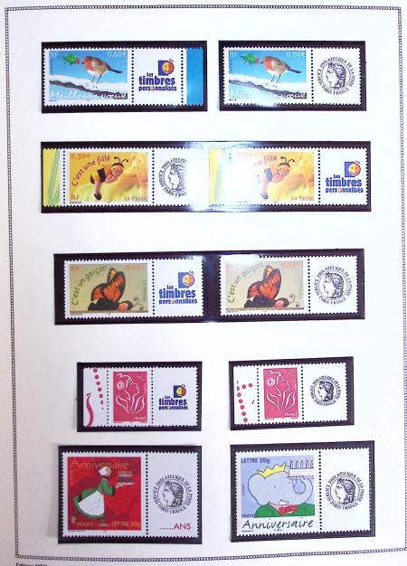 1970-2010, Stock d'une quarantaine de classeur de neuf
