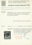 Poste Locale mit Kreuzeinfassung, Type 35, in leuchtend