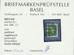 1909 Zwei gebr. Kochermarken: 2C mit Einrahmung rot