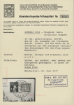 1913 (8. Juni) Flugtag Lugano, Flugpostmarke 25Cts