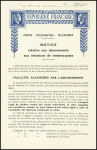 4 brochures de 3 pages imprimées par Oberthur pour