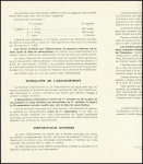 4 brochures de 3 pages imprimées par Oberthur pour