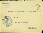 9 plis dont "Service gratuit mairie de Lille" (1915