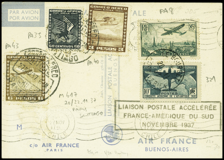 Carte postale spéciale "Liaison postale accélérée"