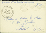 14 plis divers 1939 - 1945 dont hopitaux complémen