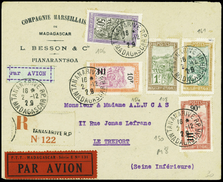 8.12.1929 même vol Tananarive - France par Goulett